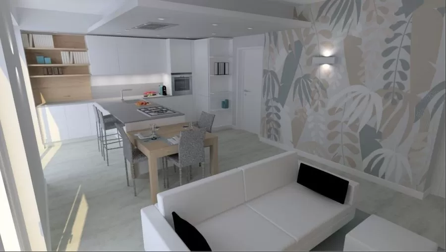 Nuova Realizzazione Cucina a vista con cappa incassata