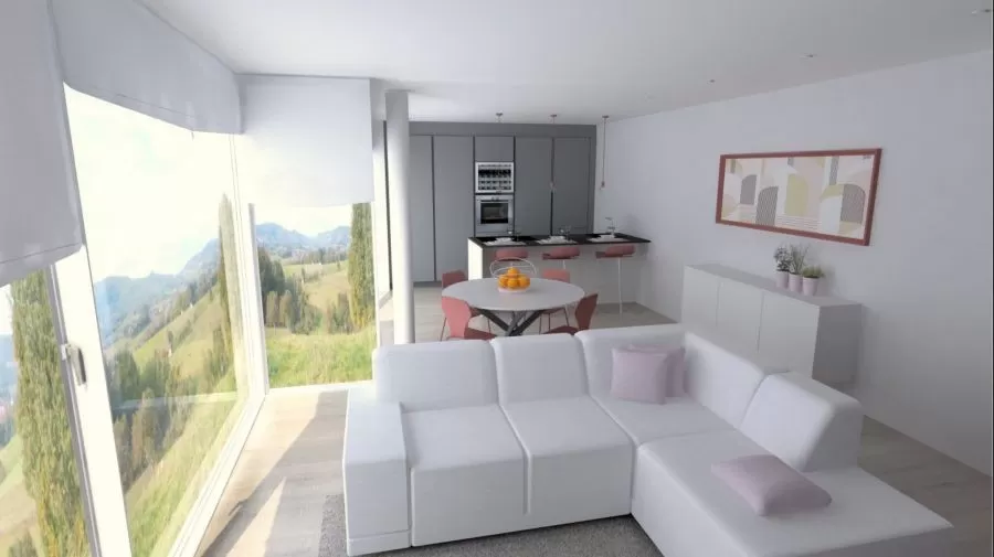 Nuova Realizzazione Cucina a vista con isola a parete