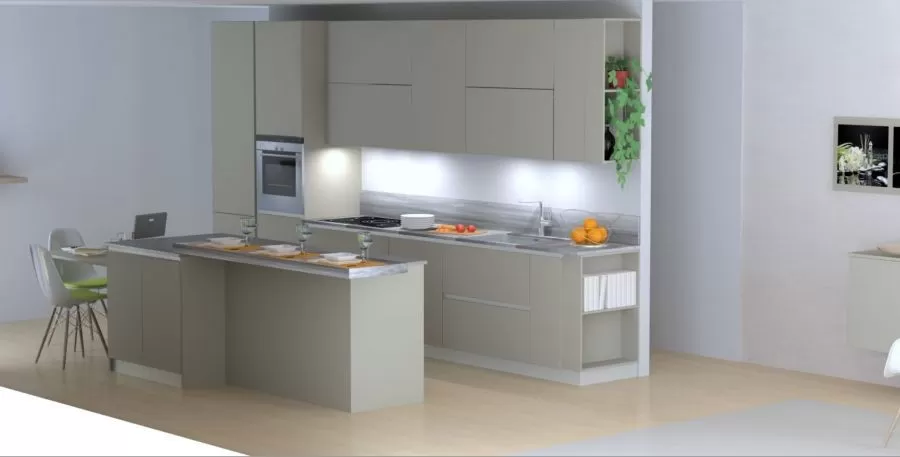 Nuova Realizzazione Cucina in Fenix