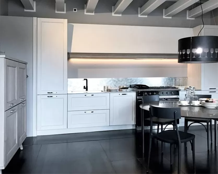 Cucina lineare Scandola Mobili Tabià